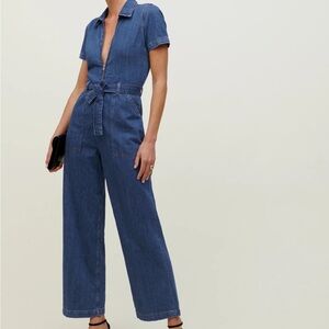 REFORMATION - Cassidy Denim Jumpsuit